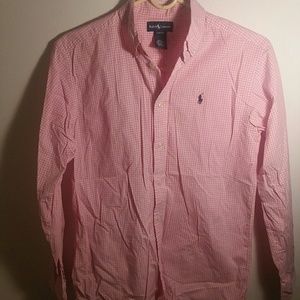 Kids Ralph Lauren Polo button shirt Size L 14-16